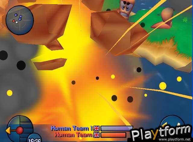 Worms 3D (PlayStation 2)