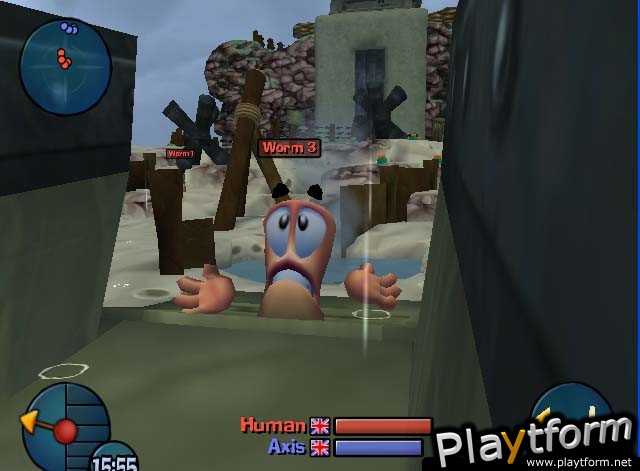Worms 3D (PlayStation 2)