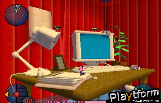 Worms 3D (PlayStation 2)