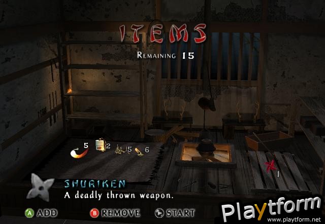 Tenchu: Return From Darkness (Xbox)
