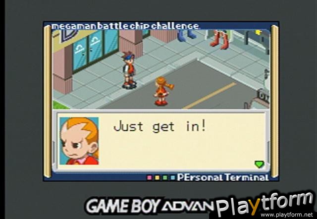 Mega Man Battle Chip Challenge (Game Boy Advance)