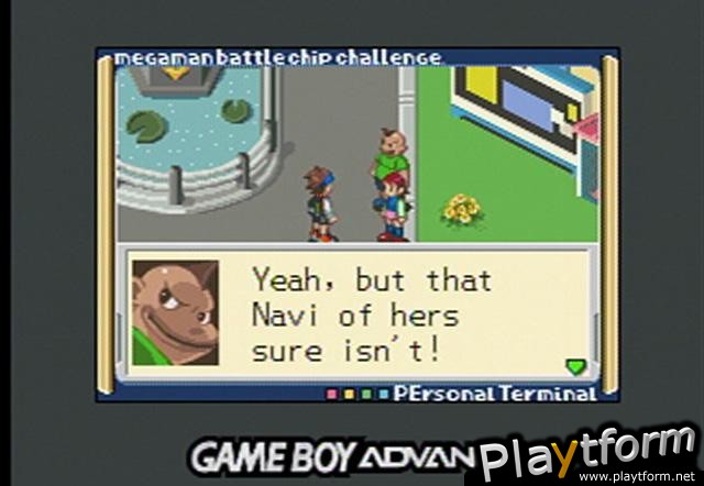 Mega Man Battle Chip Challenge (Game Boy Advance)