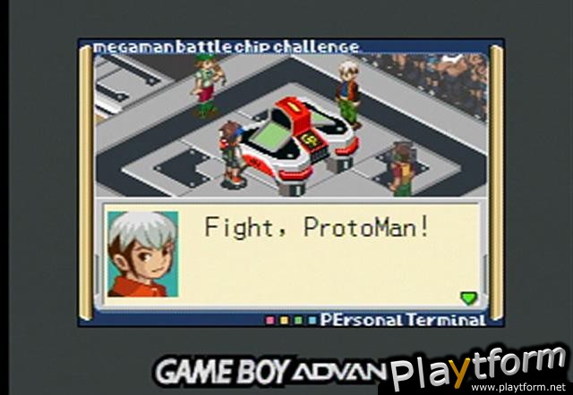 Mega Man Battle Chip Challenge (Game Boy Advance)