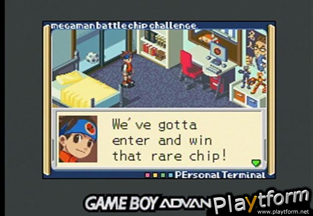 Mega Man Battle Chip Challenge (Game Boy Advance)