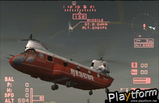 ChopLifter: Crisis Shield (PlayStation 2)