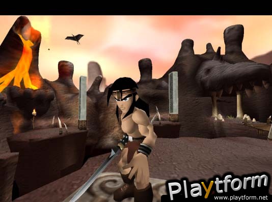 Kaan: Barbarian's Blade (PlayStation 2)