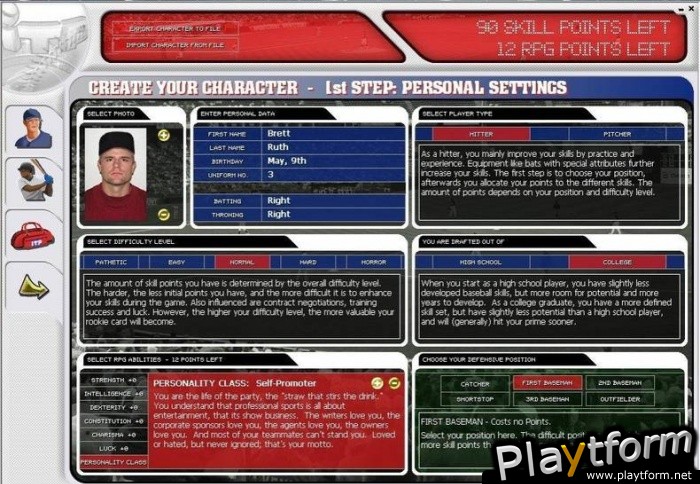 Inside the Park Baseball (PC)