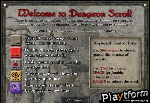 Dungeon Scroll (PC)