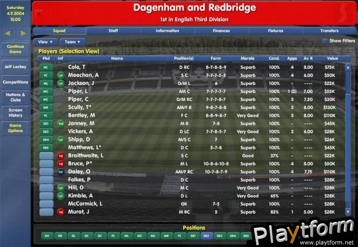 Championship Manager: Season 03/04 (PC)