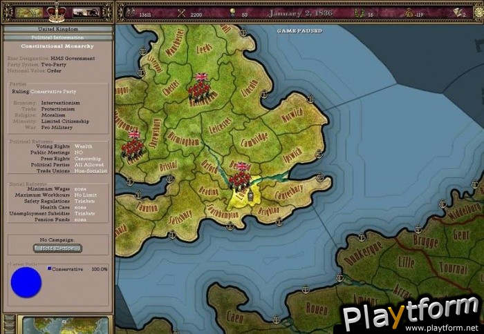 Victoria: An Empire Under the Sun (PC)