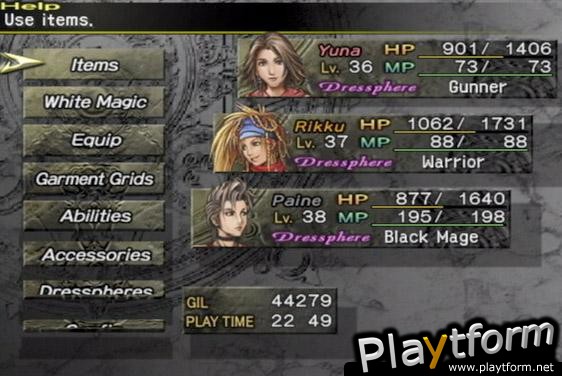 Final Fantasy X-2 (PlayStation 2)