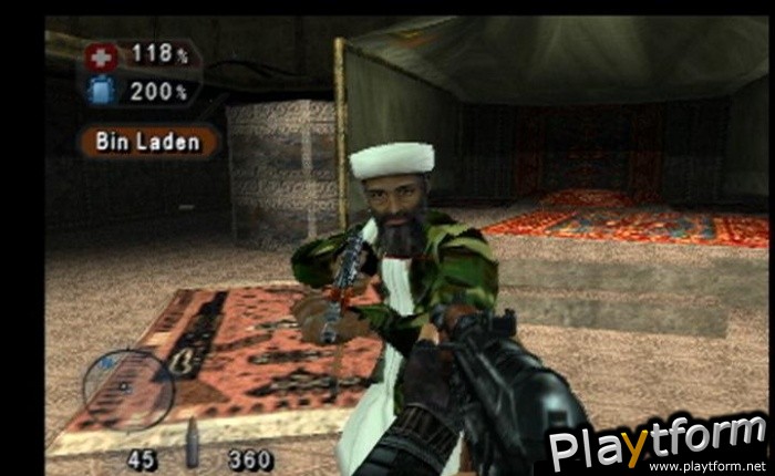Fugitive Hunter: War on Terror (PlayStation 2)