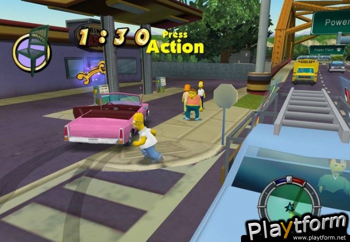 The Simpsons: Hit & Run (PC)