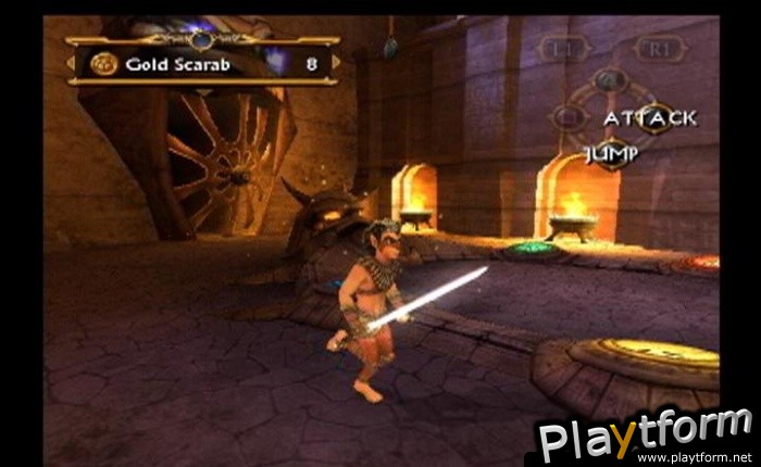 Sphinx and the Cursed Mummy (PlayStation 2)