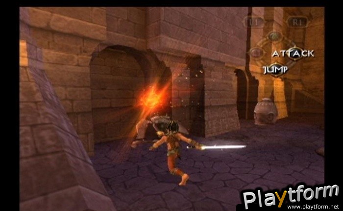 Sphinx and the Cursed Mummy (PlayStation 2)