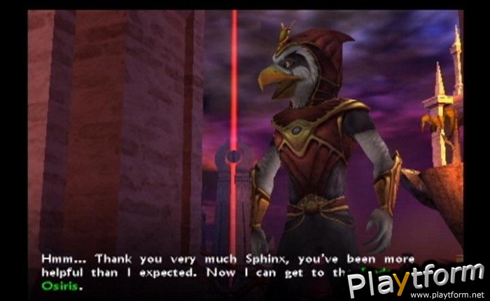 Sphinx and the Cursed Mummy (PlayStation 2)