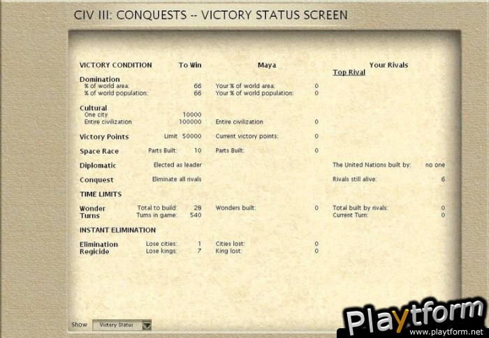 Civilization III: Conquests (PC)