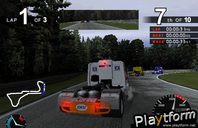 Super Trucks Racing (PlayStation 2)