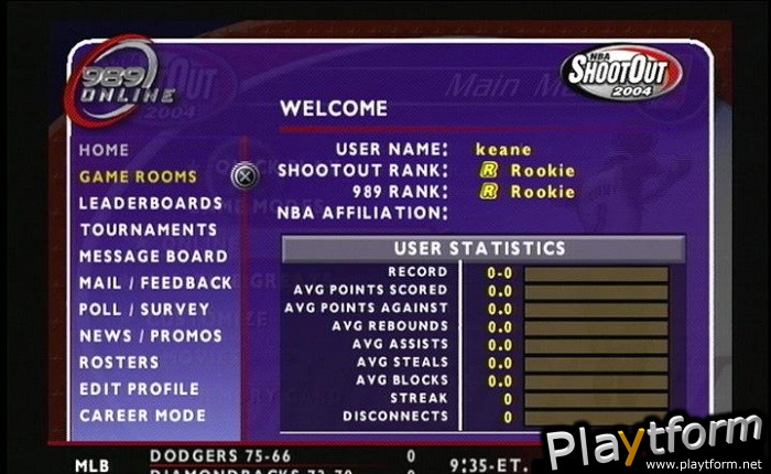 NBA ShootOut 2004 (PlayStation 2)