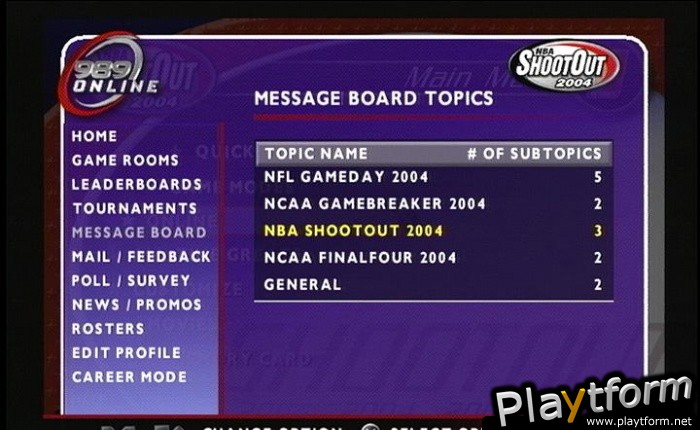 NBA ShootOut 2004 (PlayStation 2)