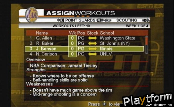 ESPN NBA Basketball (Xbox)