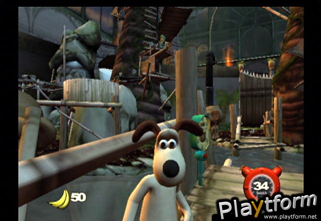 Wallace & Gromit in Project Zoo (PlayStation 2)