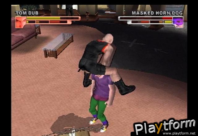 Backyard Wrestling: Don't Try This at Home (PlayStation 2)