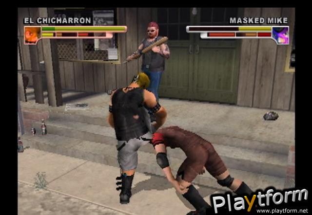 Backyard Wrestling: Don't Try This at Home (PlayStation 2)