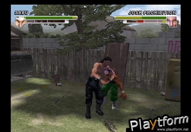 Backyard Wrestling: Don't Try This at Home (PlayStation 2)