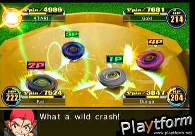 BeyBlade VForce: Super Tournament Battle (GameCube)