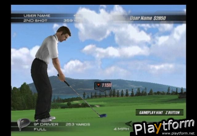 Tiger Woods PGA Tour 2004 (GameCube)