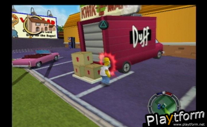 The Simpsons: Hit & Run (PlayStation 2)