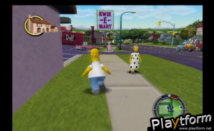 The Simpsons: Hit & Run (PlayStation 2)