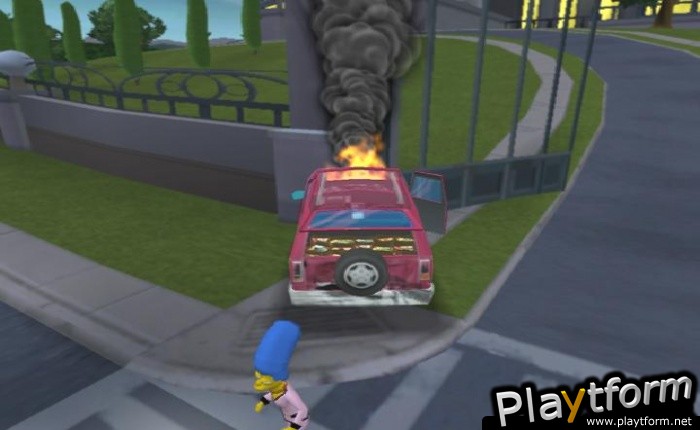 The Simpsons: Hit & Run (PlayStation 2)