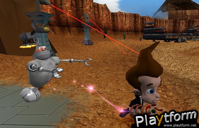 Jimmy Neutron: Jet Fusion (GameCube)