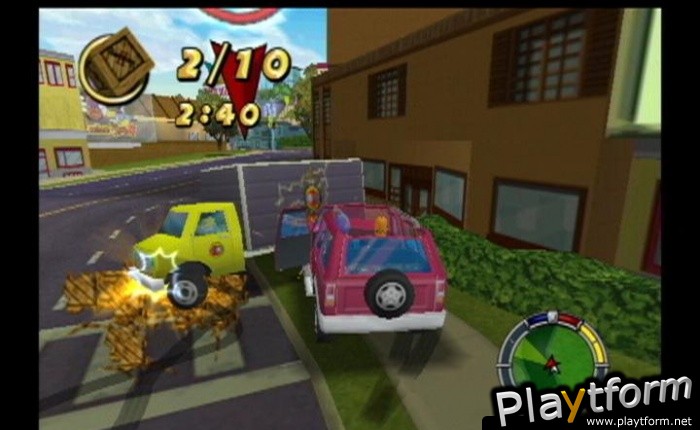 The Simpsons: Hit & Run (GameCube)