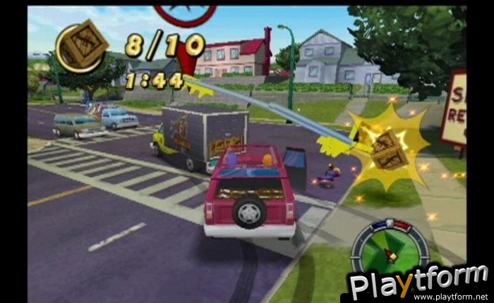 The Simpsons: Hit & Run (GameCube)