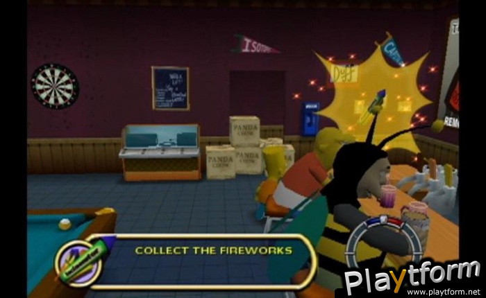 The Simpsons: Hit & Run (GameCube)