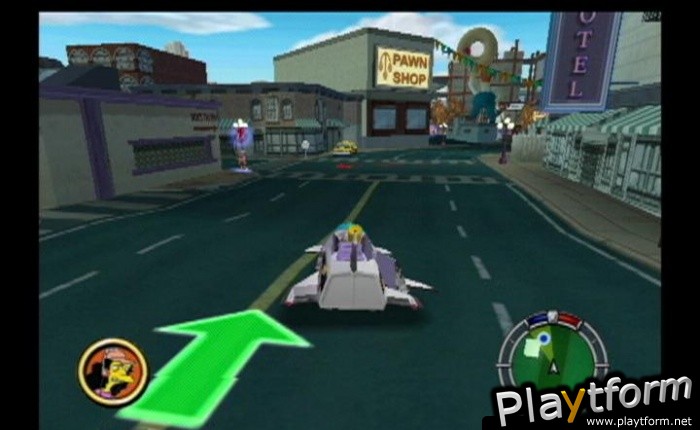 The Simpsons: Hit & Run (GameCube)