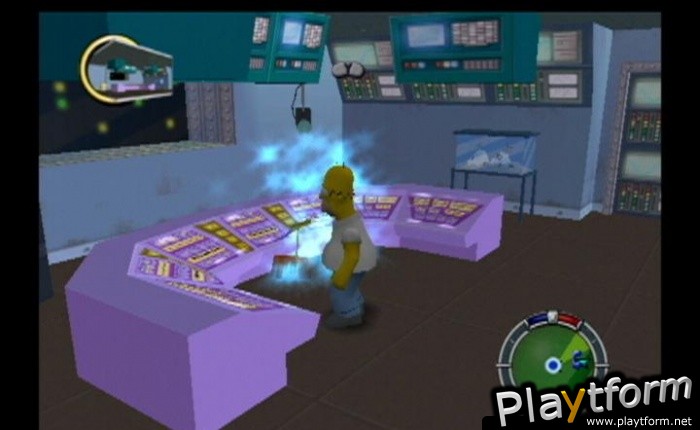 The Simpsons: Hit & Run (GameCube)