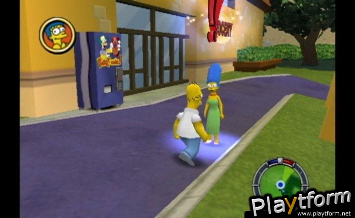 The Simpsons: Hit & Run (GameCube)