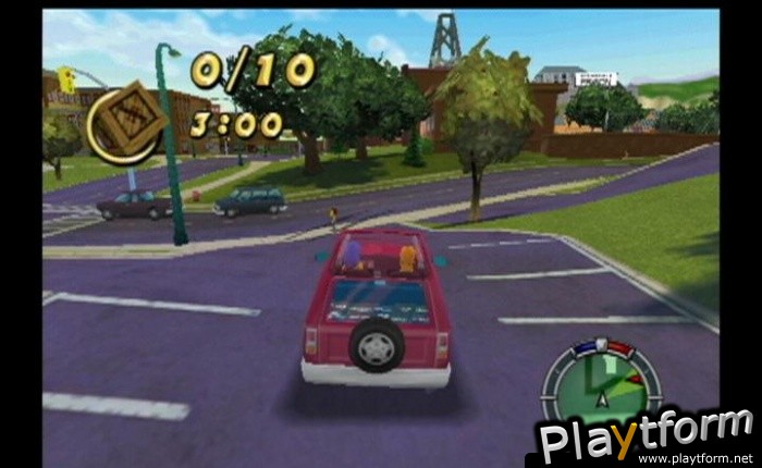The Simpsons: Hit & Run (GameCube)