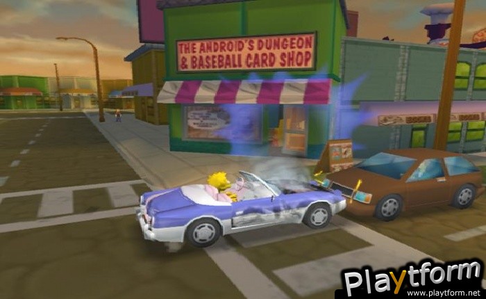 The Simpsons: Hit & Run (GameCube)