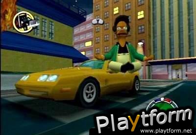 The Simpsons: Hit & Run (GameCube)