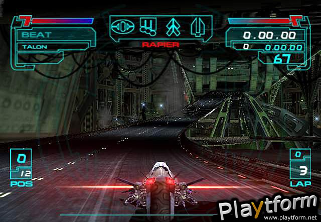 XGRA: Extreme-G Racing Association (PlayStation 2)