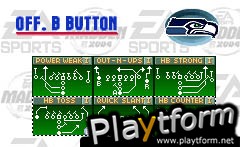 Madden NFL 2004 (Game Boy Advance)