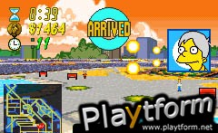 The Simpsons: Road Rage (Game Boy Advance)