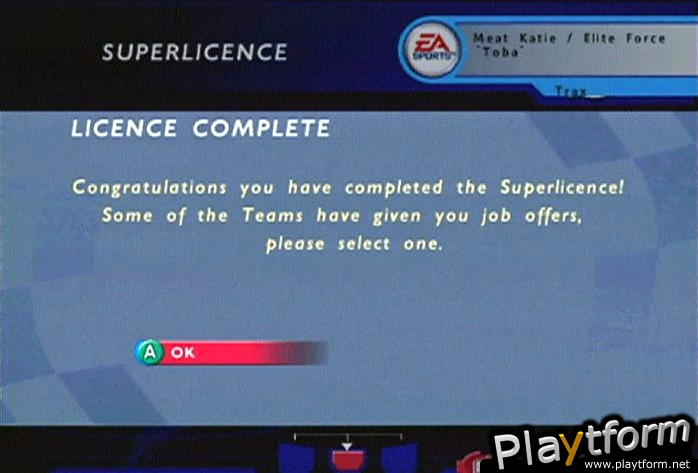 F1 Career Challenge (GameCube)