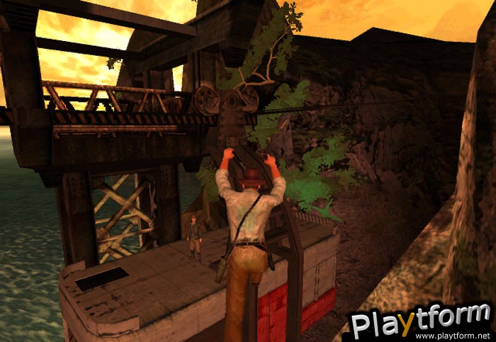 Indiana Jones and the Emperor's Tomb (PlayStation 2)