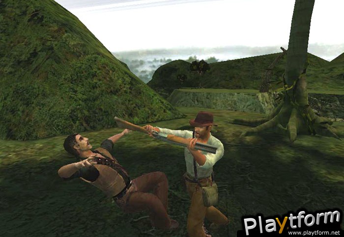 Indiana Jones and the Emperor's Tomb (PlayStation 2)